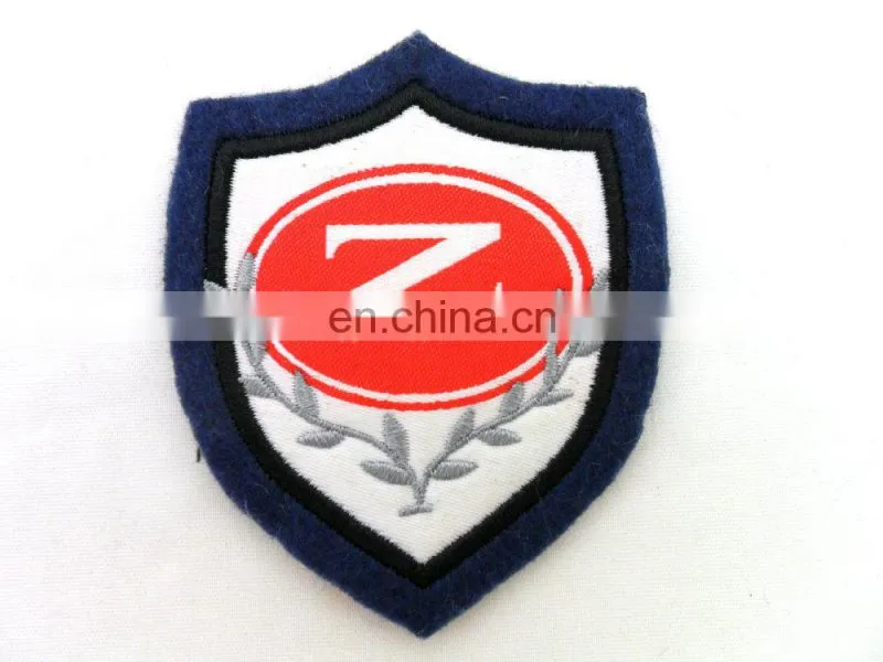 good quality embroidery/embroidered garment machine label