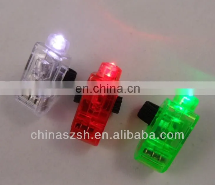 Cheap wholesale plastic LED projective Finger With colorful Lights for all party