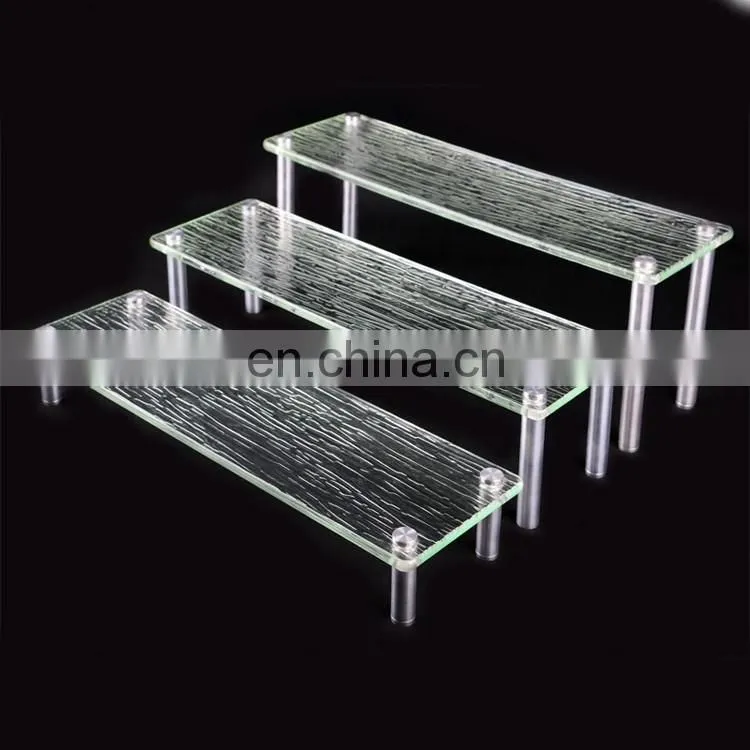 Dongguan manufaction acrylic plastic industrial Imitation glass buffet