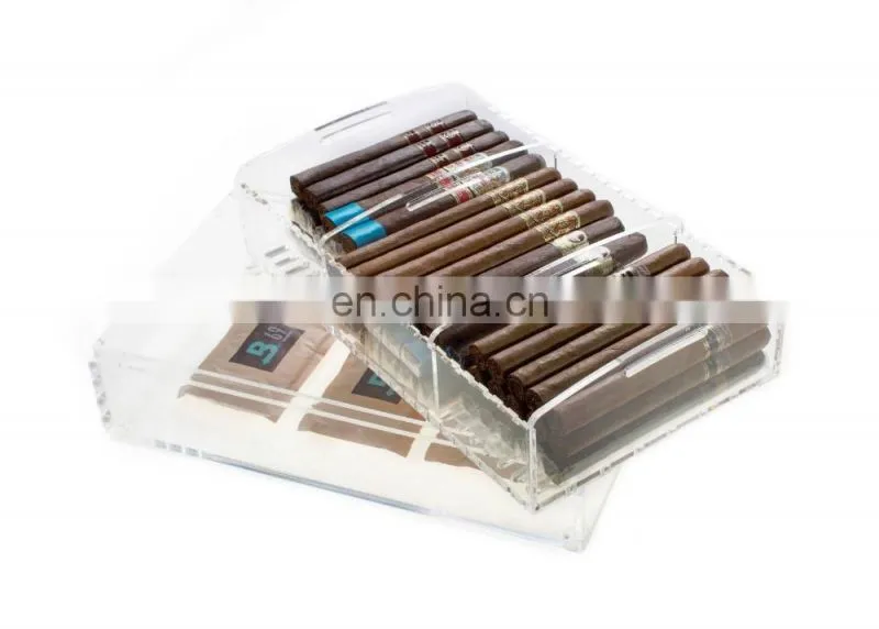 unique acrylic humidors cigar case,cigar humidor box