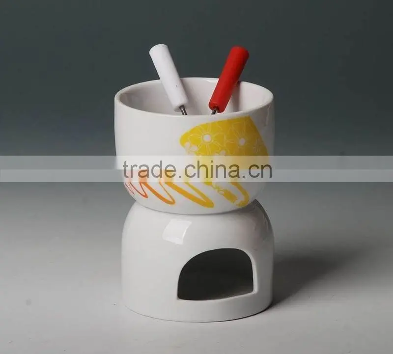 NICE HOMEWARE SNACK FONDUE SET FOR AFTERNOON TEA