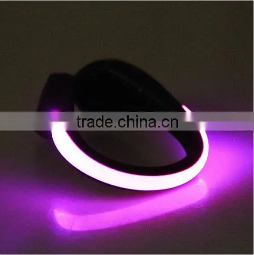 2Pcs Night Safety Reflector LED Flashing Shoe Clip Waterproof Glow Bright Lights