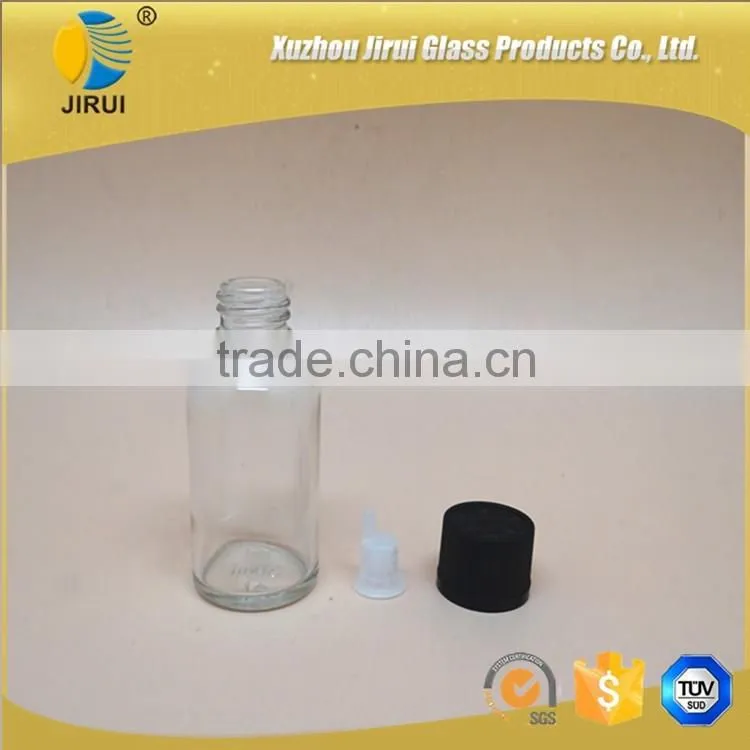 18mm Childproof screw cap with plastic plug for essential oil bottle