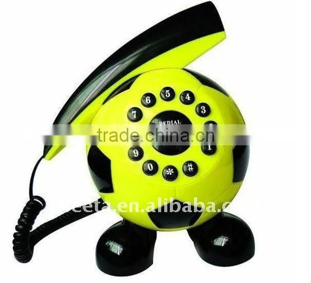 Cartoon Telephone For Children With Basketball Shape