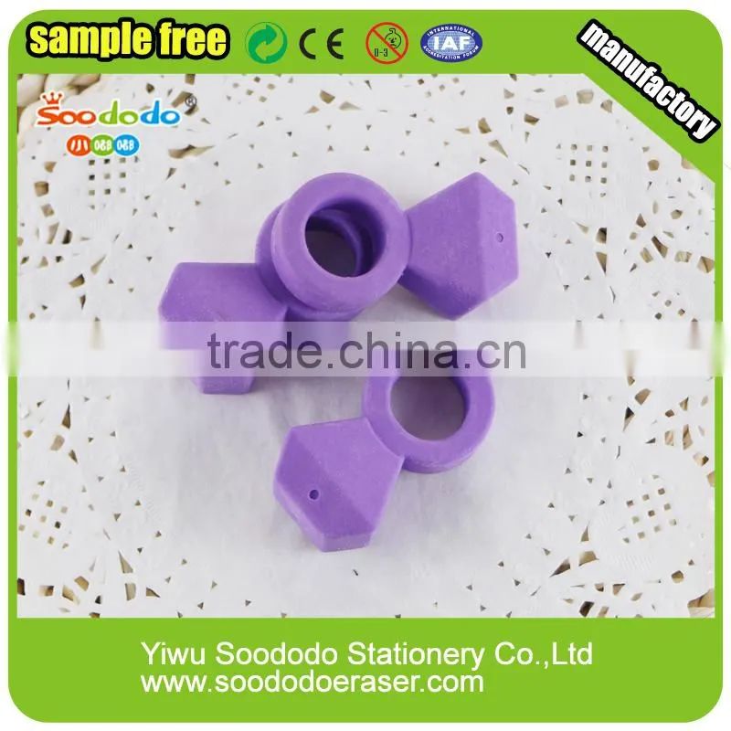 eiffel tower shaped eraser funny target erasers for promotion
