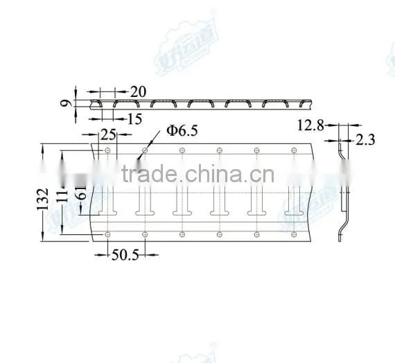 04504 Truck body parts Cargo E-Track