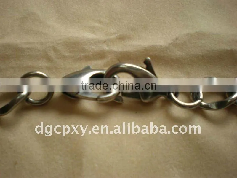 Detachable metal purse chains