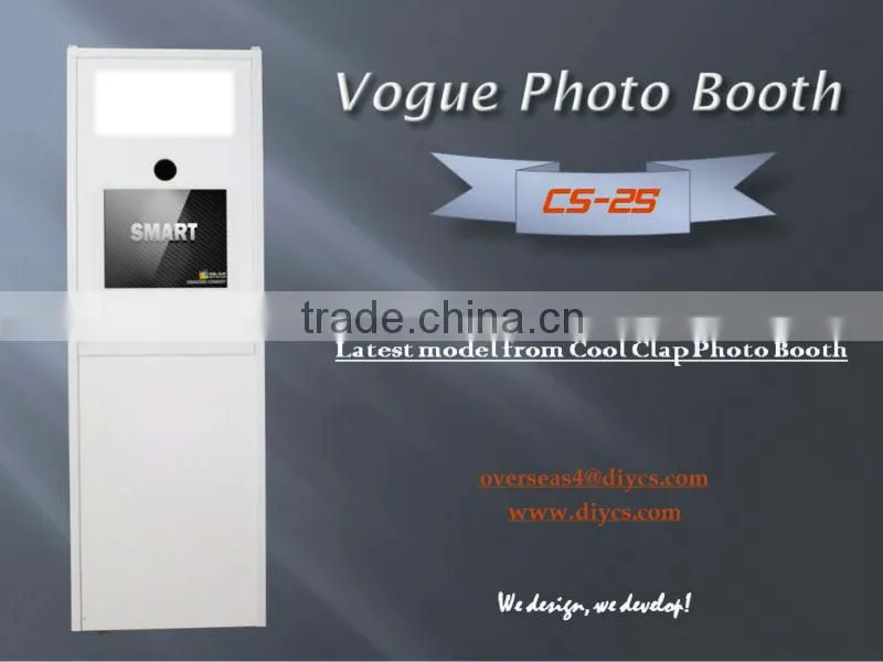 Integrated Photobooth High Quality Design Wedding Photo Kiosk for Rental