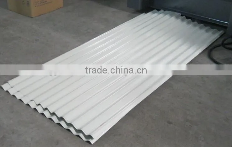 988mm Width Corrugated Metal Roofing Sheets Prices