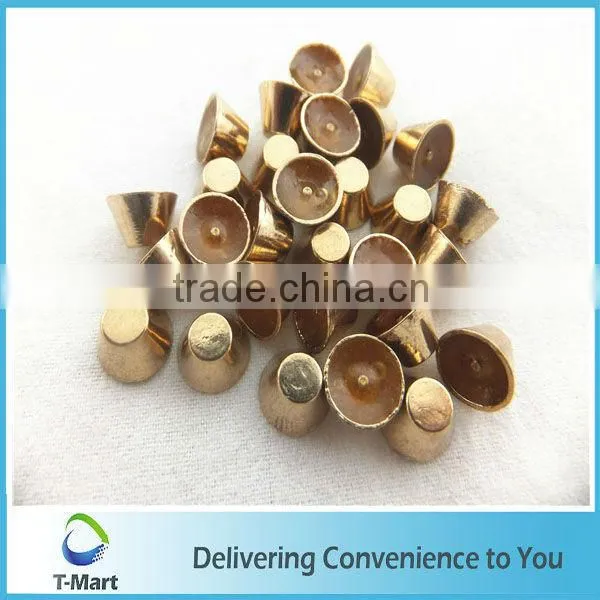 Golden Hotfix Metal studs for clothing