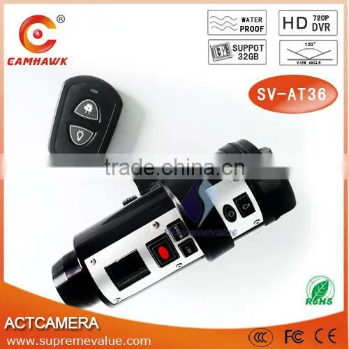 HD 10 Meters Waterproof helmet camera 60fps
