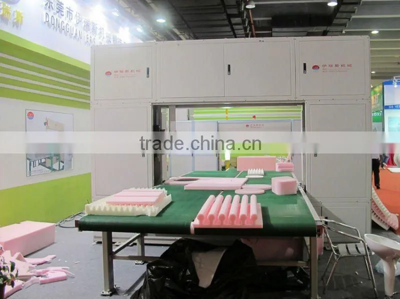CNC contour various shapes polyurethane foam cutting machine