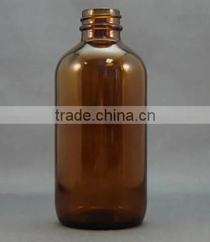 1 oz amber glass boston bottle, 30ml amber boston round glass bottle