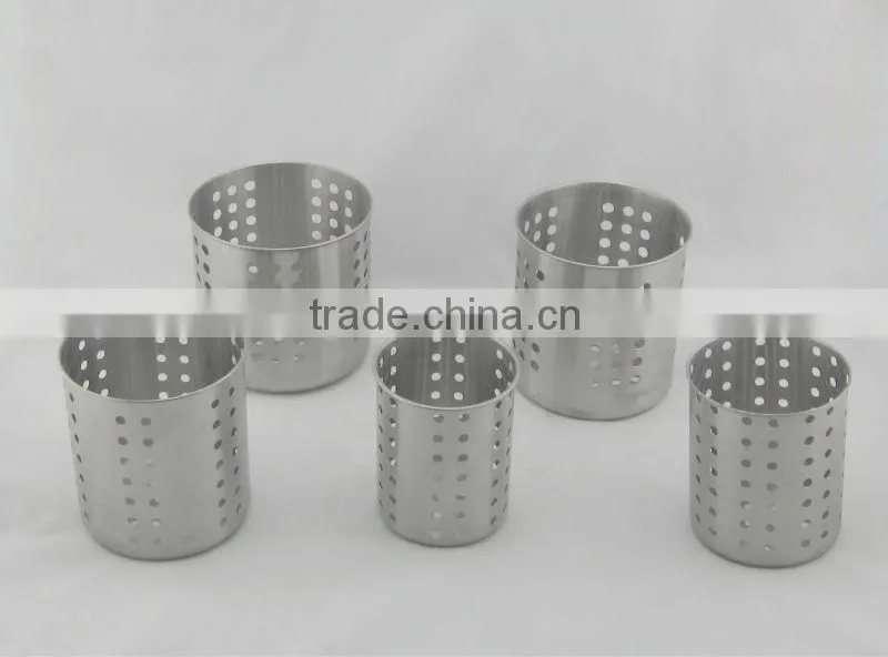 Stainless steel cutlery holder