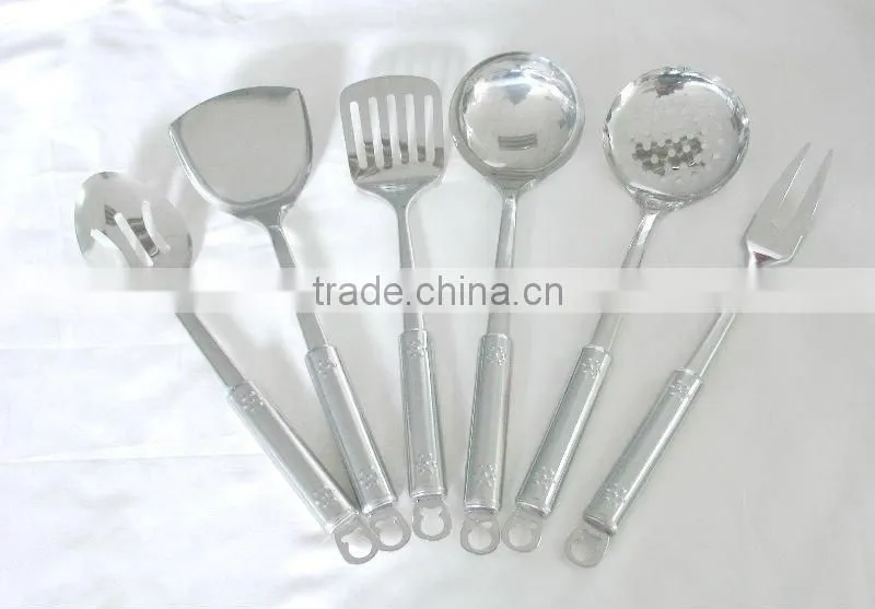 6 pieces of kitchen good servicer stainless steel kitchen tools