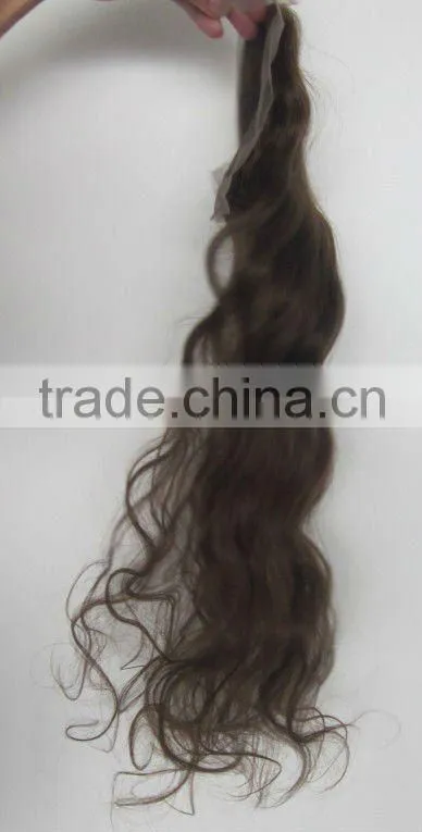 100% human hair Silk Top Closure piece toupees for men and closure for women