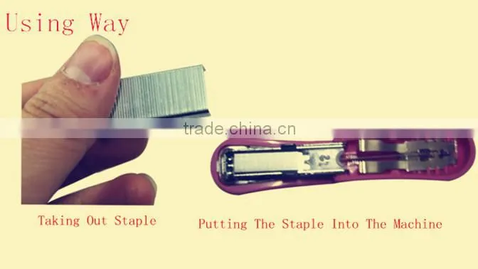 Hot Selling Metal Wire Material and Silver Color Staples