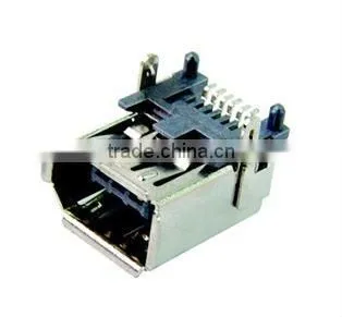 Mini audio usb connector female