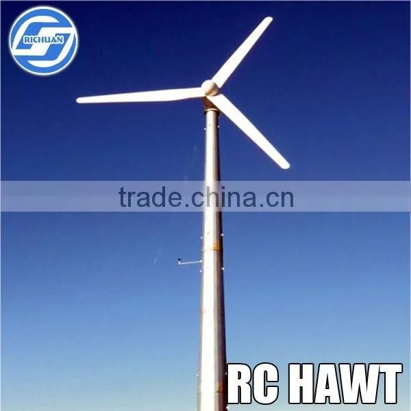 Manufacture in China with Low rpm Low price for sale 10KW Horizontal Axis Wind Turbine Generator (Alternator)