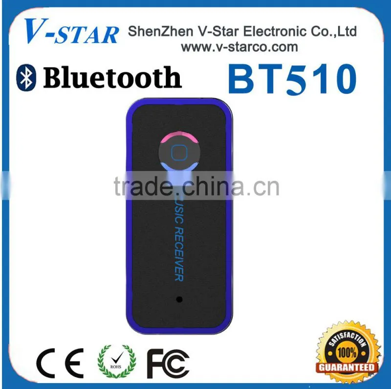 New product Car Bluetooth Receiver with 3.5mm Stereo Output for Home and Auto Stereo System