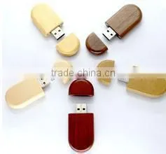 hot sales most popular usb print your logo wood usb flash drive custom colors with lowest price usb 2.0