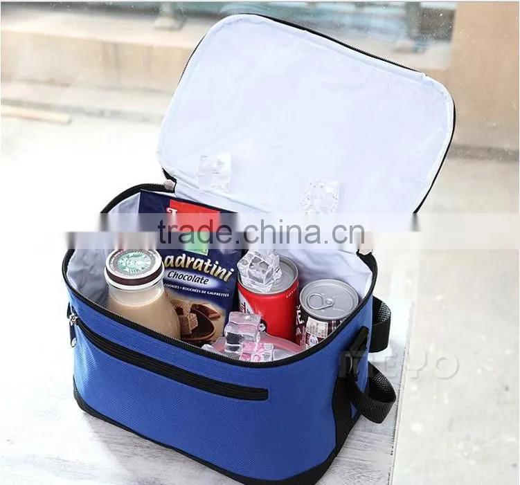 Promotional lunch storage ice bag wine beer drinking cooler ziplock case