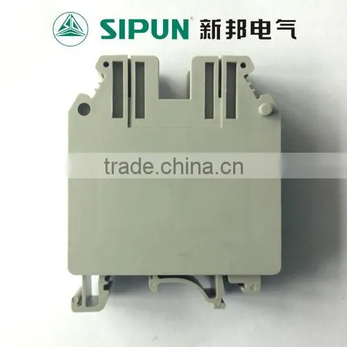 UK35 terminal block with din rail screw type