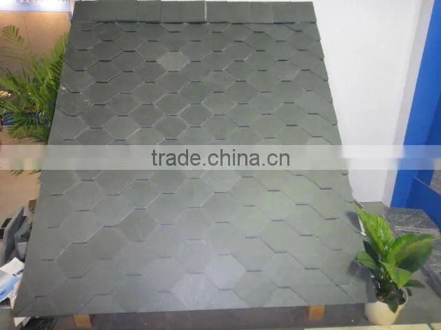 black roof plastic slate