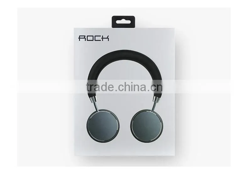 Original ROCK Muma Series 3.5mm Universal Ear Hook Headphone Stereo Sound Sport headset For Mobile Phone MT-4687