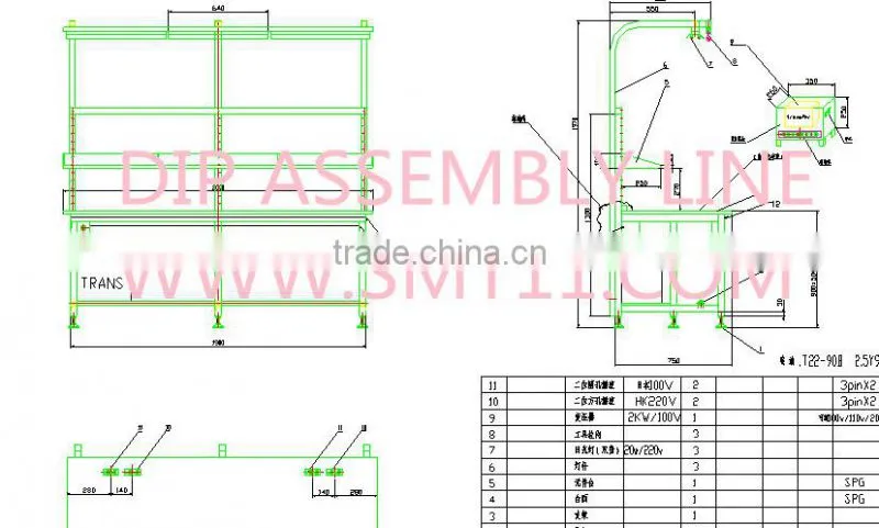 LED Assembly System LED whole line