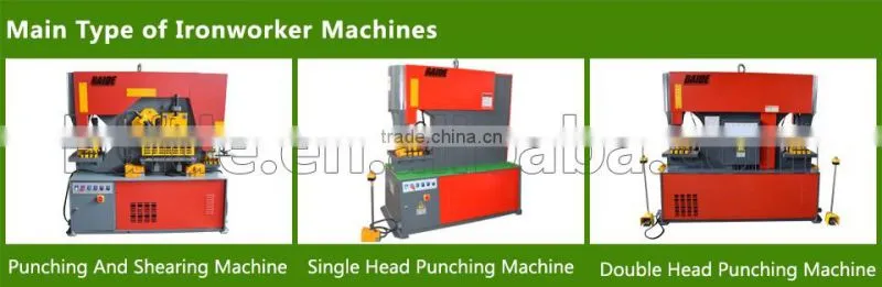 Cheapest hydraulic ironworker machine