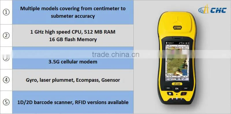 CHC LT500H GNSS GIS Handheld Receiver, Data collector, Shanghai