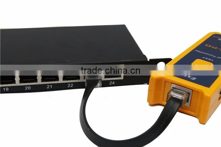 24 ports FTP CAT5e patch panel with LED Light, easy to detect rj45 type