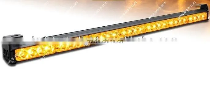 31.5" LED Traffic Advisor 7 Modes Emergency Hazard Strobe Light Bar LED Emergency Flash Strobe Warning Light bar