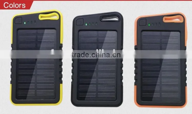 4000mah rohs Solar Power Bank charger for samsung galaxy s3
