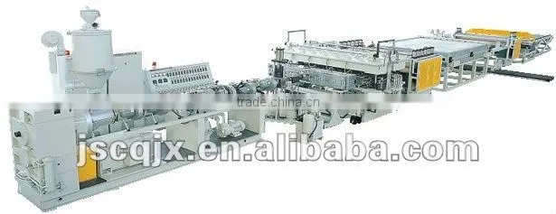 sheet machinery for PE/PVC/PP ( sheet production line)_