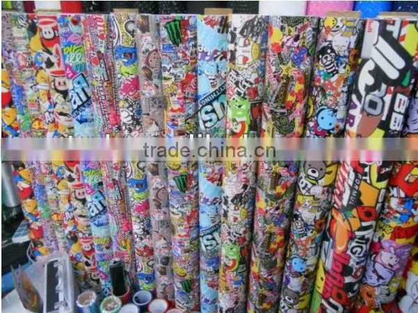 Bomb Vinyl Film/car self adhensive vinyl film 1.52*30m