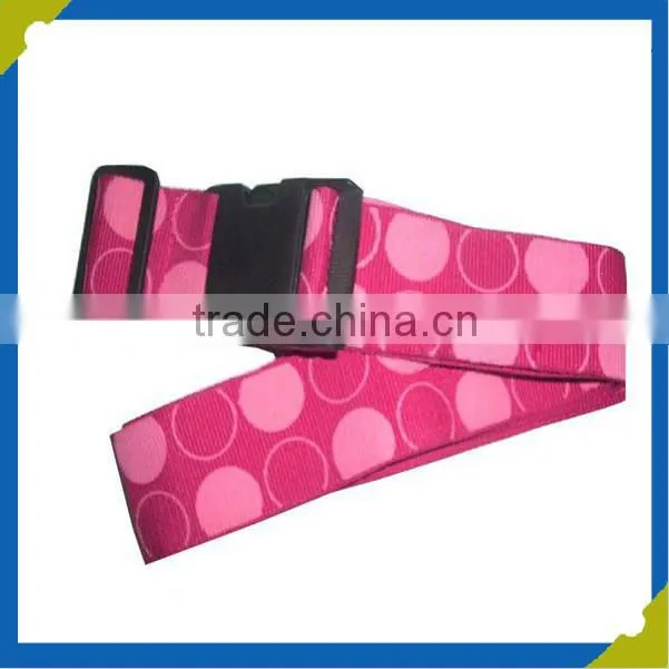 Custom Logo TSA Approved 3-Dial Combination Lock Luggage Strap