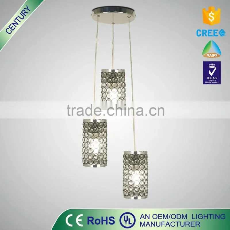 CE ROHS UL certificate led fancy industrial pendant lamp