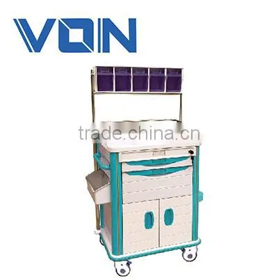 FCA-04 medical trolley&nursing cart&medical cabinet,Hospital Cart ABS BodyTrolley,Nursing Station Carts Cabinet