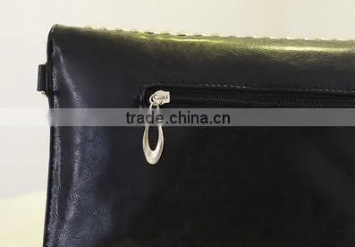 rivet clutch bag fashion bling woman wallet and purse