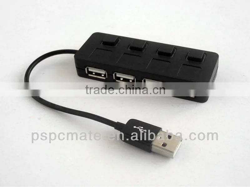 Banana Shaped Cute USB Hub with 4 Ports