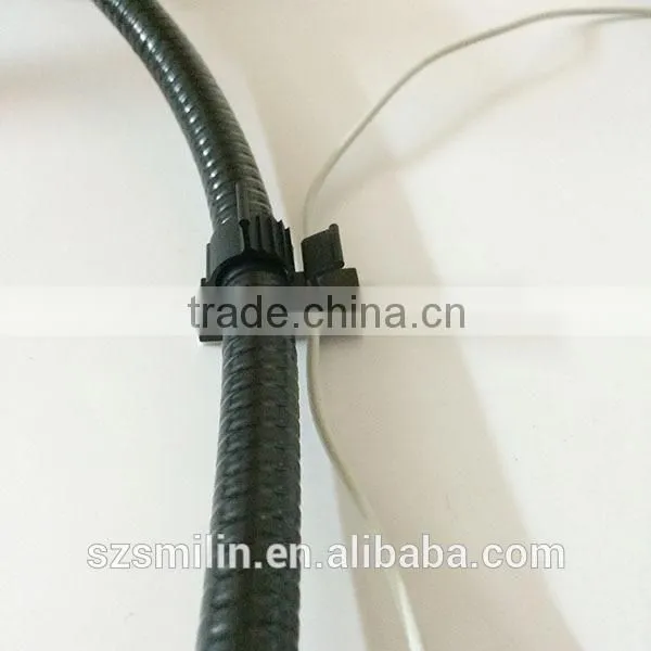 Strong adhesive Car Console Bracket Retaining Clip with double opened