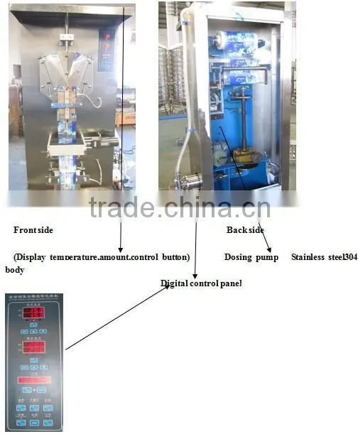MIC-hot sale liquid vertical filling machine /pouch/sachet packing machine