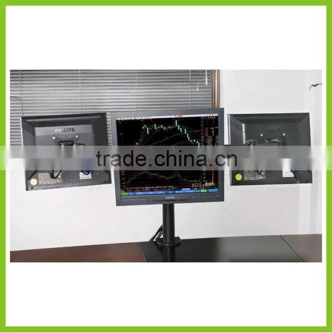 LCD482-T Desktop LCD Mount for Triple Monitors