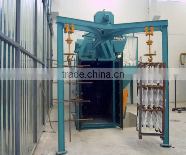 Q378 rotary hook type hanger shot blasting cleaning machine