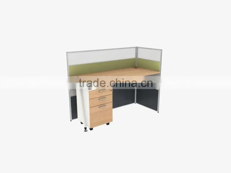 Customized workstation office partition standard size latest office table designs