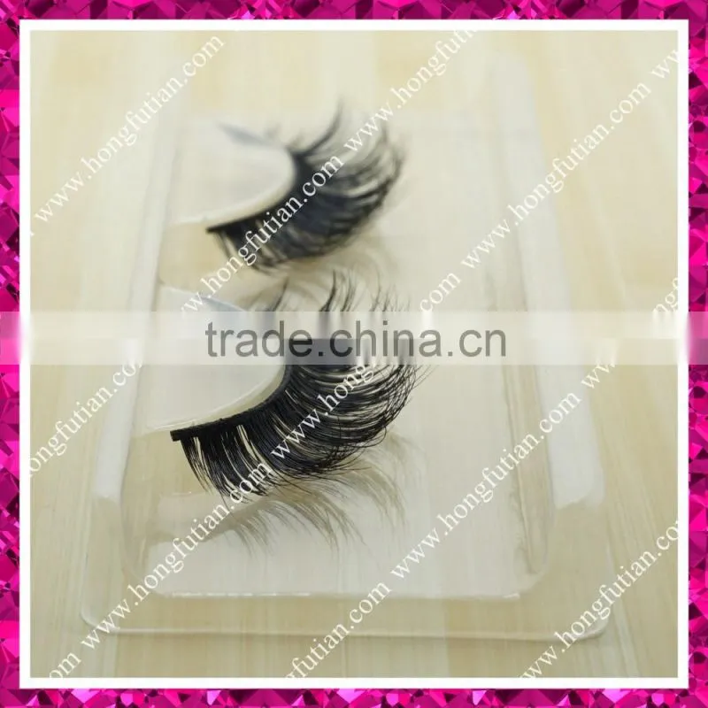 New styles private packaging soft 100% real 3d mink fur false eyelash