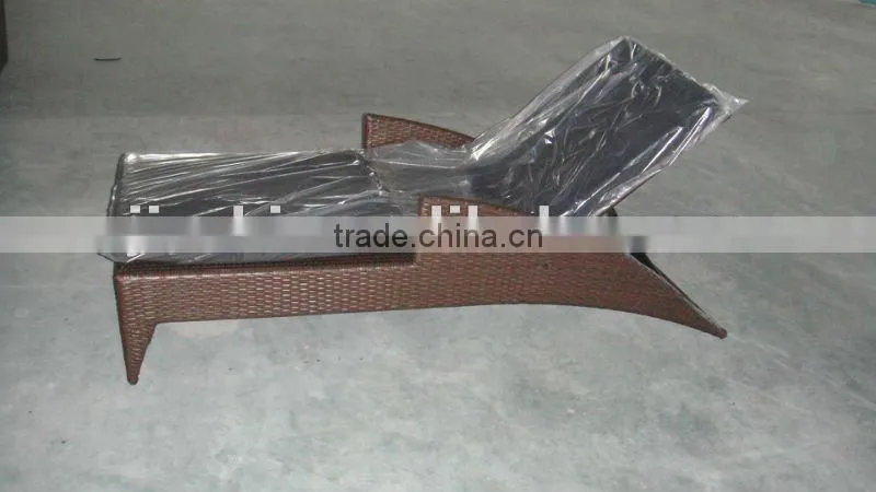 rattan chaise lounge