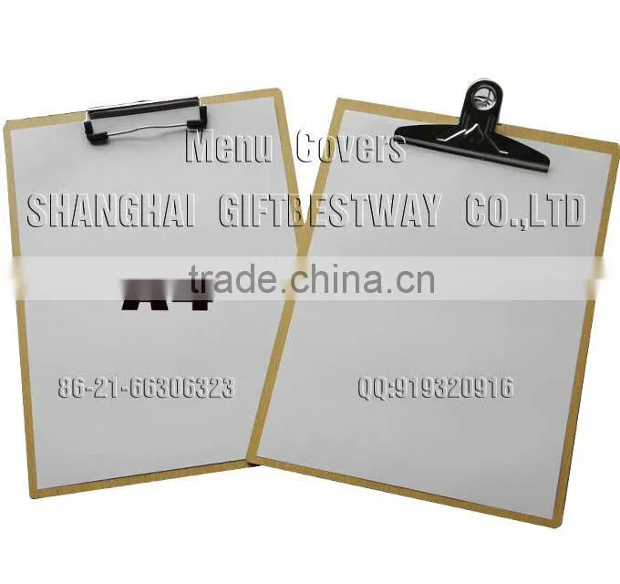 Menu board ,wood menu cover,wooden menu board